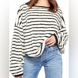 Free People Breton Striped Pullover‎